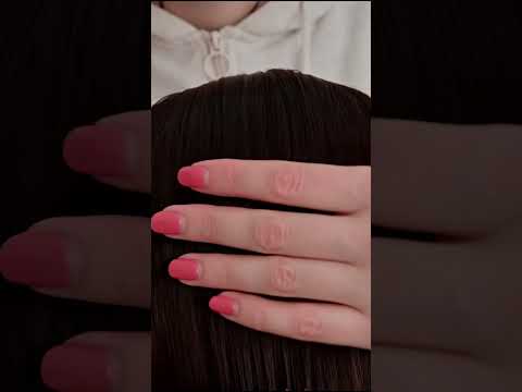 ASMR | Most satisfying hair brushing 🤩 #asmrhair #asmrshorts #asmrhairbrushing