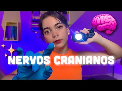 ✨ASMR | Realizando o teste dos seus NERVOS CRANIANOS✨