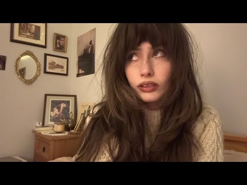 ASMR close whisper ramble and mouth sounds 🧌