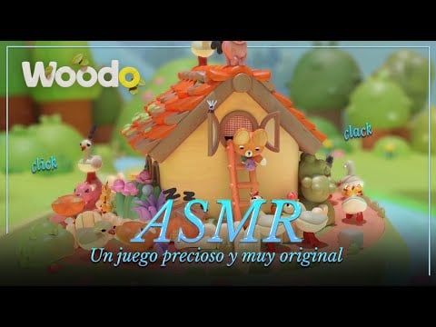ASMR ✧ Un relajantísimo juego de puzzles de madera 🍄 Woodo (Demo) [susurrado]