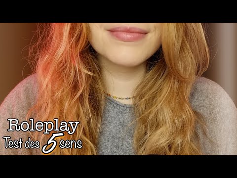 ASMR FRANÇAIS 🌸 ROLEPLAY MEDECIN "TEST DES 5 SENS" - CRANIAL NERVE EXAM 🧠