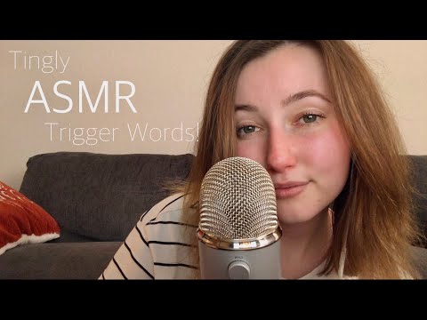 THE Tingliest ASMR Trigger Words ✨