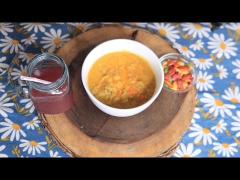 CHEDDAR BARLEY SOUP GOLDEN RAINBOW FISH CRACKERS GRAPE JUICE ASMR EATING SOUNDS