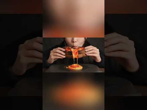 Eating Lava Fast Food #asmrsounds #asmrvideo #asmreatingsounds