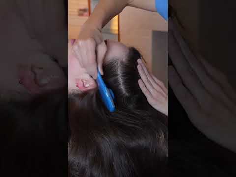 Asmr scalp 💆🏻‍♀️ tingles #asmr #asmrsounds #asmrvideo #relax #relaxing #satisfying #hair #sleep