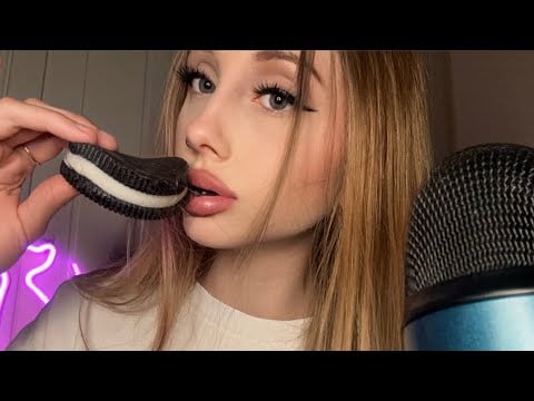 асмр итинг фейковой еды ｡:*☆彡