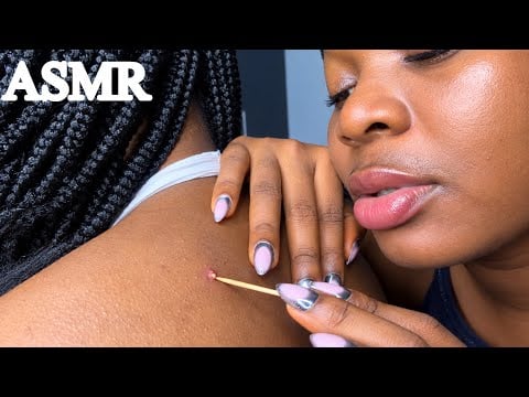 ASMR✨Full Back Care, Soft Speaking, Shaving & Washing Plus Deep Ear Cleaning
