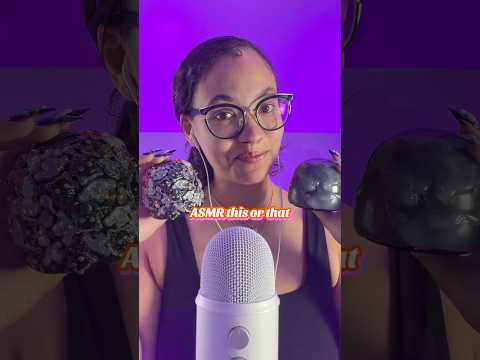 Which do you prefer #asmr #reels