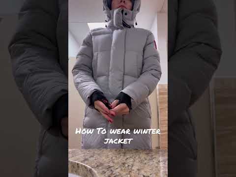 How To Wear Winter Jacket 🧥