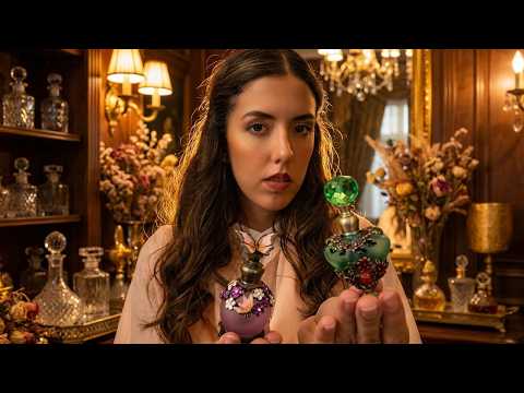 ASMR Royal Perfumer Blends Your Scent 🥀 (Midnight Ball Roleplay)