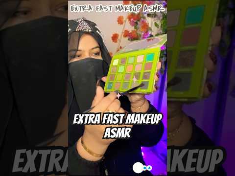 💄Extra fast makeup ASMR #fastandaggressiveasmr  #layeredasmr