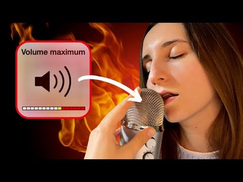 ASMR FR | Je mets l’intensité de mon micro au max (ASMR intense)