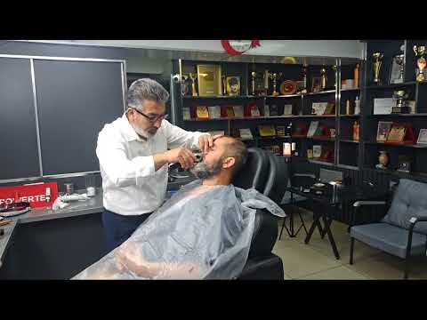 AMAZING RELAXING ASMR HAIR AND BEARD CUT WITH MUNUR ONKAN