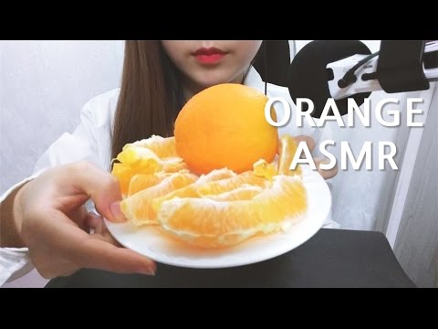 ASMR 드디어 오렌지 냠냠🍊 과일 이팅사운드 노토킹 먹방 ORANGE No Talking Eating sounds mukbang