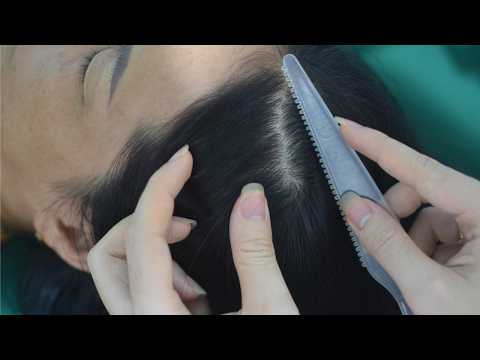 ASMR Real Person Head Scratching With Full Hair Sounds, No Talking For Anxiety Relief