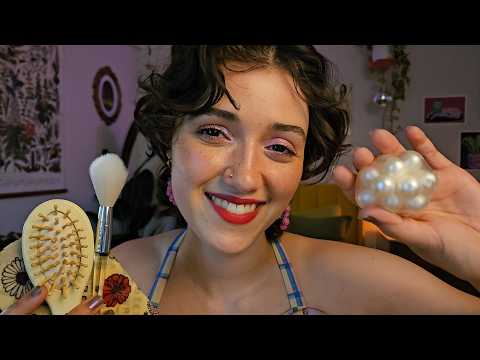 ASMR Comforting Affirmations in English & Spanish 😌 (“shh” & “it’s okay,” whispered, for sleep)