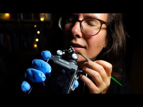 ASMR Sensitive Tascam Mouth Sounds & Intense Triggers deep in your Ears