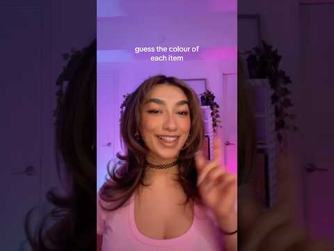 guess the colour asmr #asmr #asmrsounds
