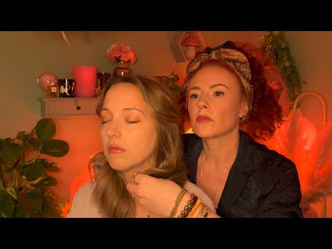 ASMR Hair Styling for Photo Headshots 📷 Attention to Detail , Perfect Placements ✨️ Soft Spoken 