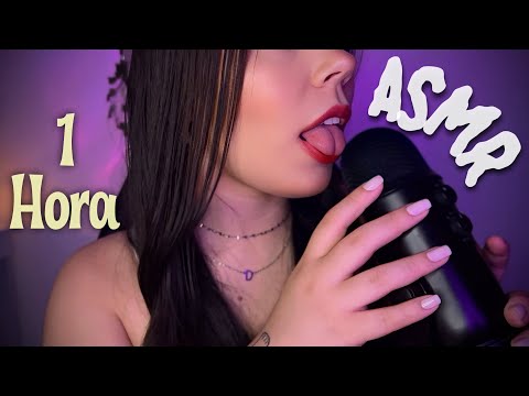 ASMR 1H Intense Mouth Sounds + Mic Pumping | Deep Sleep / Sono Profundo