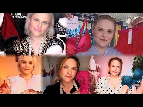 Over 5 Hours Of The BEST Lingerie ASMR Personal Shoppers