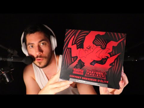 ASMR POKEMON ETB Coffret Dresseur Elite Astres radieux
