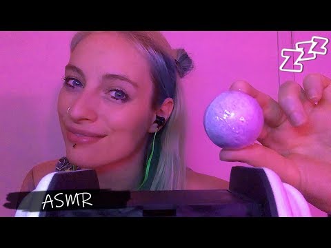 ASMR: BATH BOMB :)