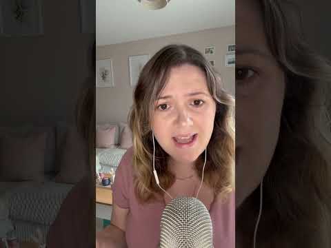 ASMR Inaudible Whispering with Fishbowl 🌙 #shorts