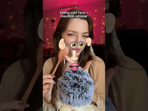 Eating your face #asmr #asmrsounds #asmrrelax #asmrtingles #asmrsleep #relax #tingles #whispers