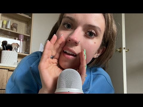 ASMR| Anticipatory Stuttering Trigger Words- Mouth Sounds