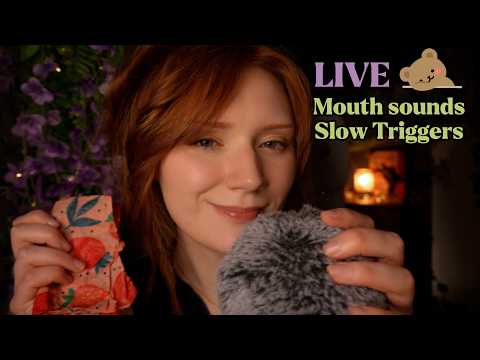 ASMR Jellyfish,Tape on Mic,Spit painting, Kisses,Chocolate melt, Plucking, X marks, Beeswax Tapping🐝