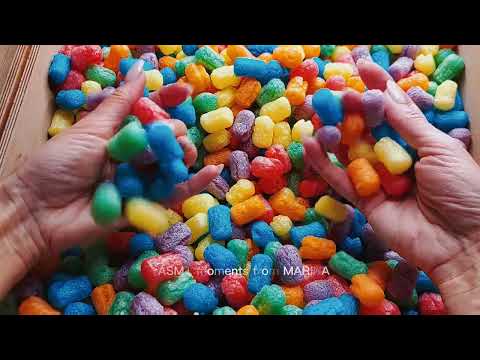 ♥️💜💙 rainbow rain 💙💜♥️ #oddlysatisfying veryrelaxing ASMR