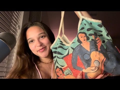ASMR What’s In My Bag | Whispered & Tapping Triggers ✨