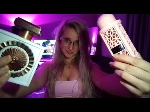 ASMR Rating All My Arab Perfumes 🩷 #asmr#softspoken 