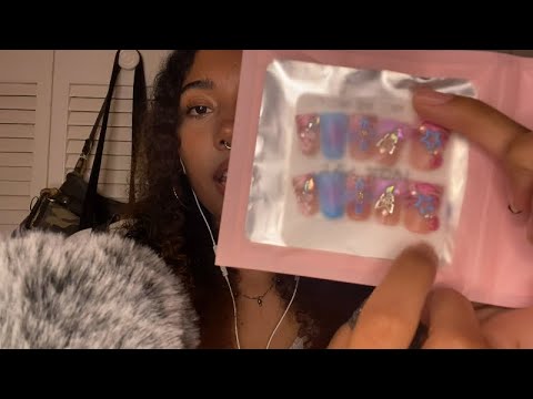 asmr~I’m back!! Chatty temu haul