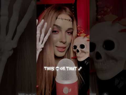 Slow and gentle Halloween ASMR 👻🎃#asmr #asmrvideo #fyp #sleep #asmrsounds #triggersforsleep #relax