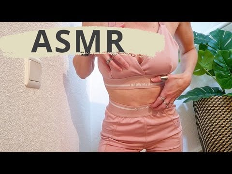 ASMR 45 MINUTES NON-STOP PINK SPORTSWEAR SCRATCHING | PURE FABRIC RUBBING | NO TALKING 😴🧘‍♀️⚡