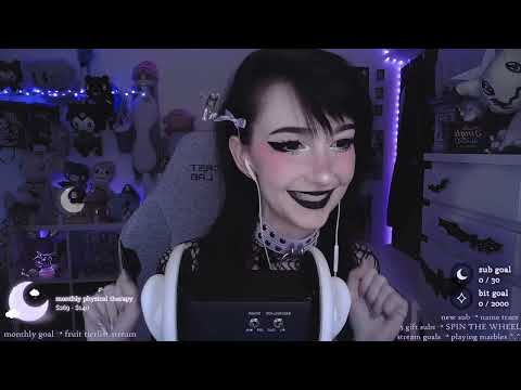 live asmr 💜 I got MORE tingles for you! ✨last stream before Greece fr fr tho 🙈