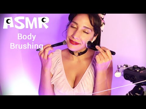 ASMR 🎀 Daddy's Little Girl Body Brushing | No Talking