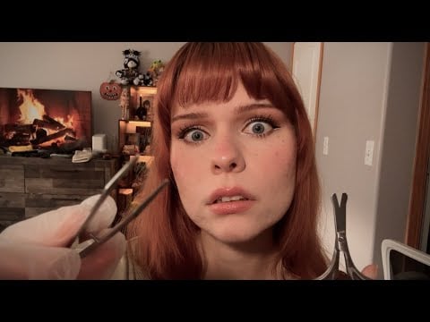 ASMR Normal Human Touches and Inspects Your Face (Measuring Examination)