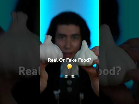 Real Or Fake Food? 🤔 #asmr
