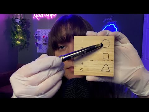 Fastest ASMR Cranial Nerve Exam Roleplay 👩‍⚕️