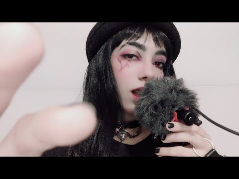 ASMR BEM DE PERTINHO, SONS DE BOCA E TOQUES NA TELA