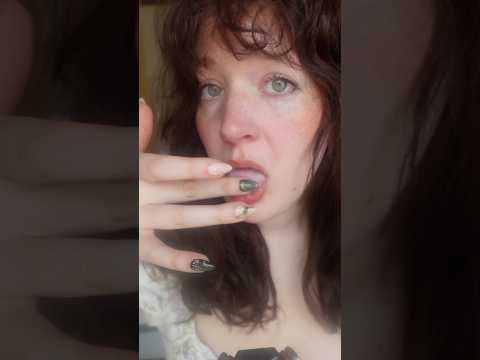 Asmr spit painting #asmr #mouthsounds