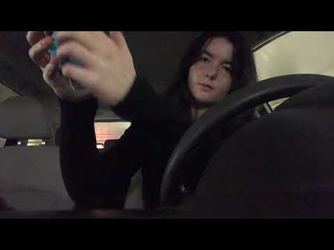 Car ASMR tapping and scratching the dashboard 🚗