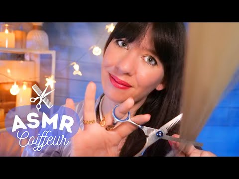 ASMR ROLEPLAY ✂️ Salon de coiffure sur la plage REALISTE (Coupe de cheveux, Soin et Massage...)