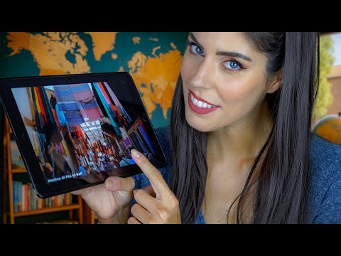 ASMR 🌏 AGENZIA VIAGGI Roleplay • TOUR in MAROCCO 🇲🇦