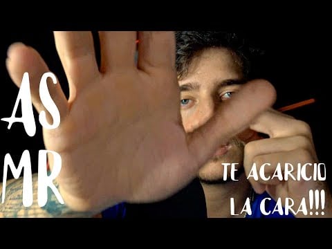 ASMR l ACARICIANDO tu CARA para DORMIR mouth sounds, visual l SeluAsmr !!!😴 😴 🖐