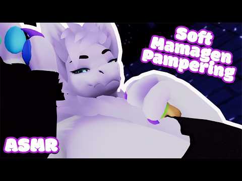[Furry ASMR] Mamagen Softly Pampering and Brushing You 💜 (Personal Attention) (Roleplay)