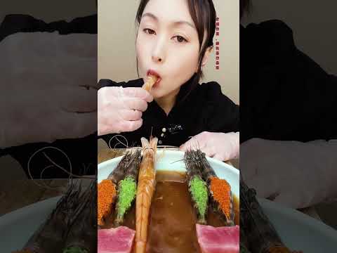 🦐🍜 Korean seafood mukbang 🍲🥗🍱 asmr bites #KoreanMukbang #한국먹방